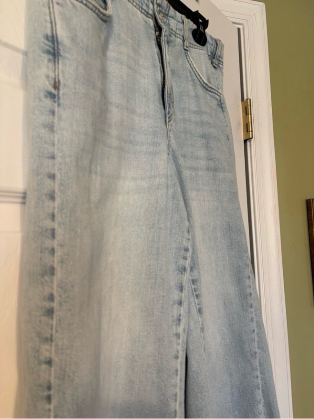 Anthropologie Pilcro The Adi Frayed Hem Jeans In Safie Size 28 - Picture 6 of 11